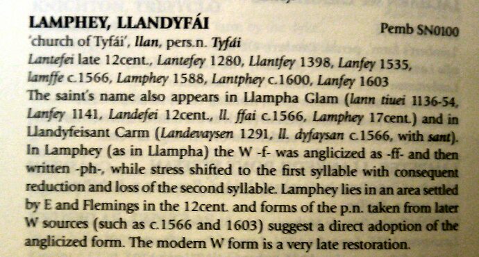 Lamphey-Llandyfai