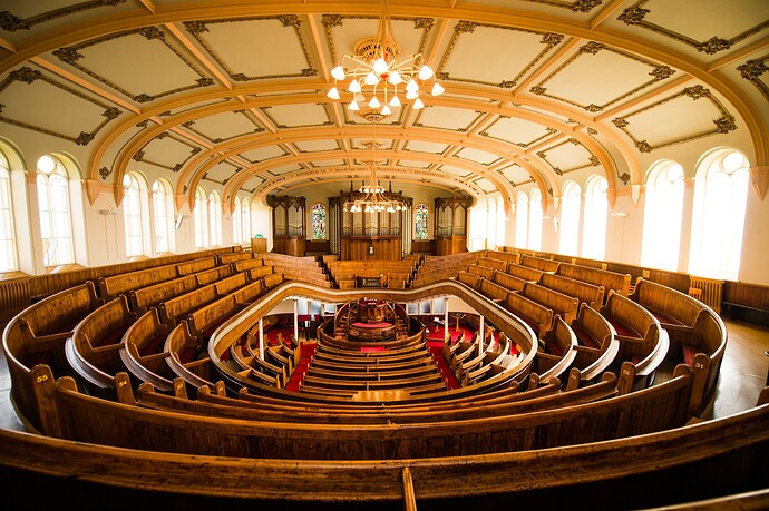 MORRISTON Tabernacle interior gallery