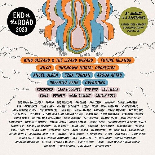 EndOfTheRoadFestival-2023-lineup-poster-official