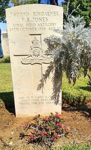 British Military Cemetery, Ramle - Pontypool