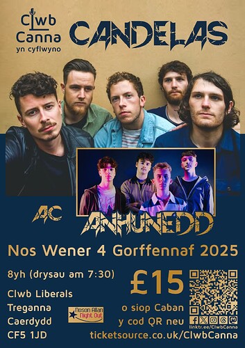 Poster (fersiwn 'ac Anhunedd')